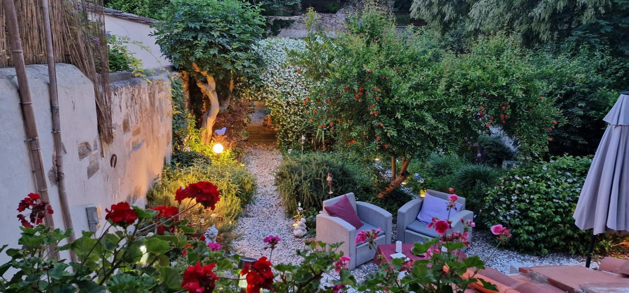 Monica Appartamento Con Giardino Al Ponte Vecchio Firenze Eksteriør bilde